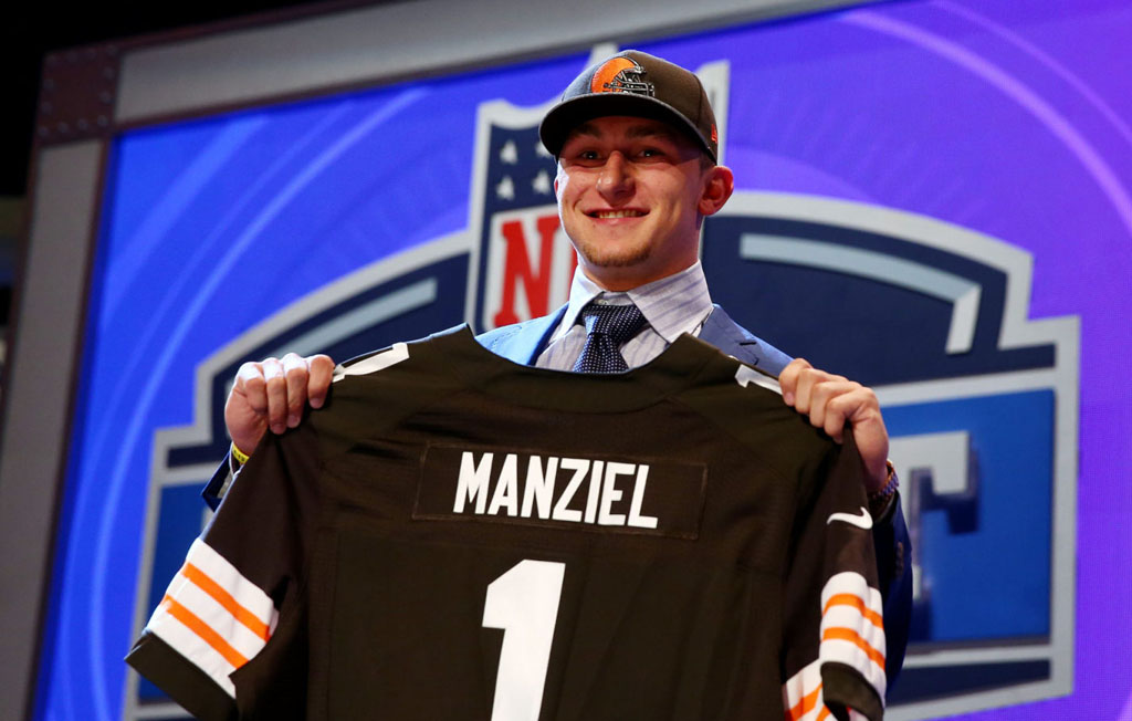 Analyzing the Signature Potential of Johnny Football and Nike's Other  Rookie Quarterback Signings