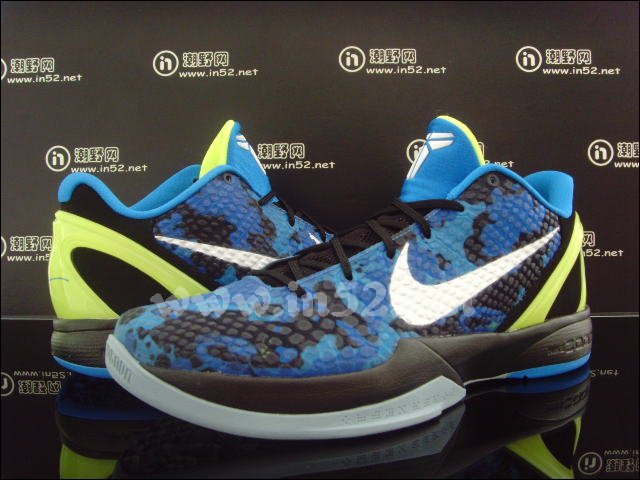 Nike Zoom Kobe VI Photo Blue White Black Volt 429659-401