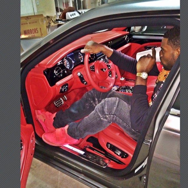 Tyreke Evans wearing Nike Air Yeezy 2 Red October