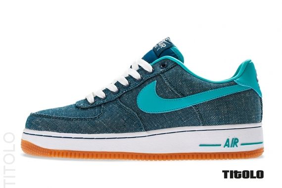 Nike air force 1 best sale canvas blue