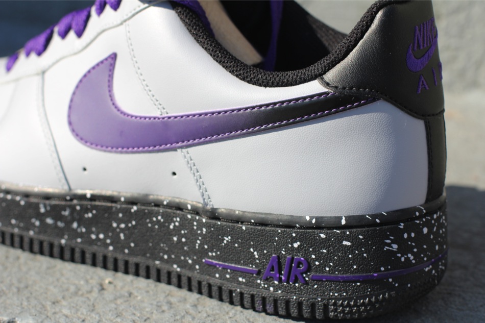 nike air force 1 grey purple