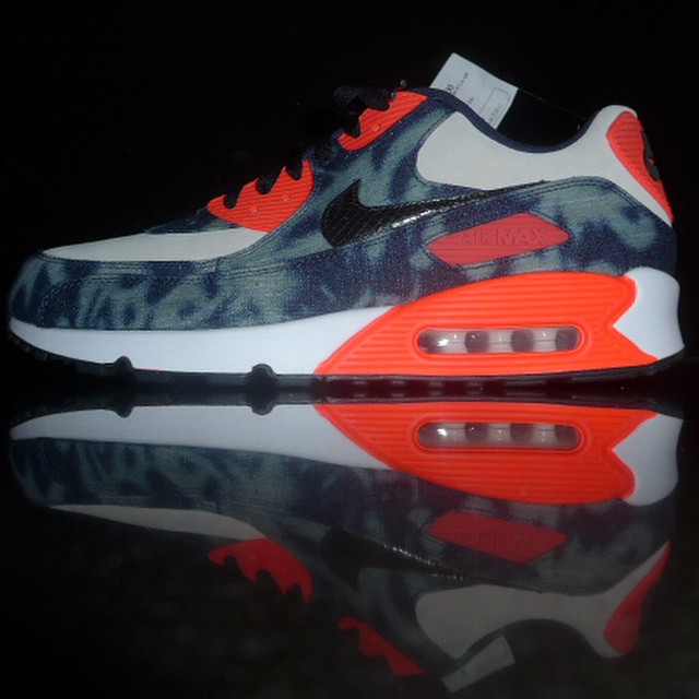 DJ Clark Kent Picks Up Nike Air Max 90 Bleached Denim