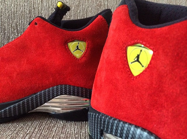 Air Jordan 14 XIV Red Suede (5)