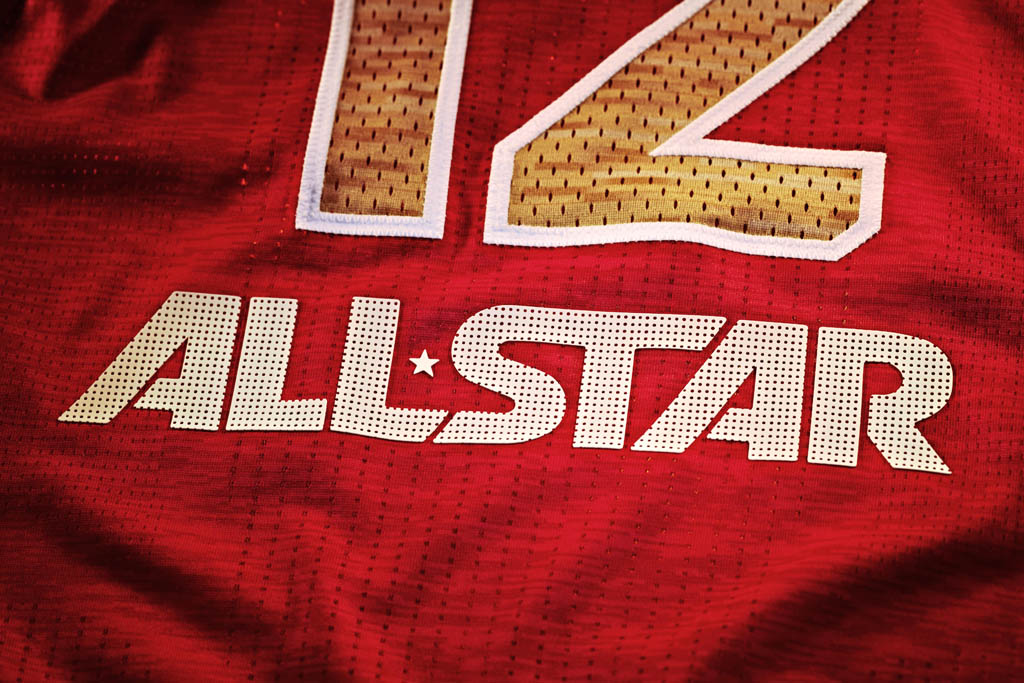 PHOTO: 2012 NBA All-Star Game Jerseys Unveiled 