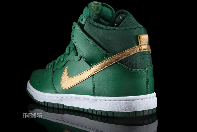 nike sb dunk st patrick's day