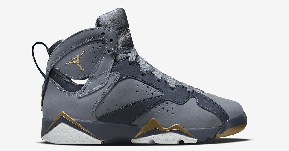 jordan 7 gold and white