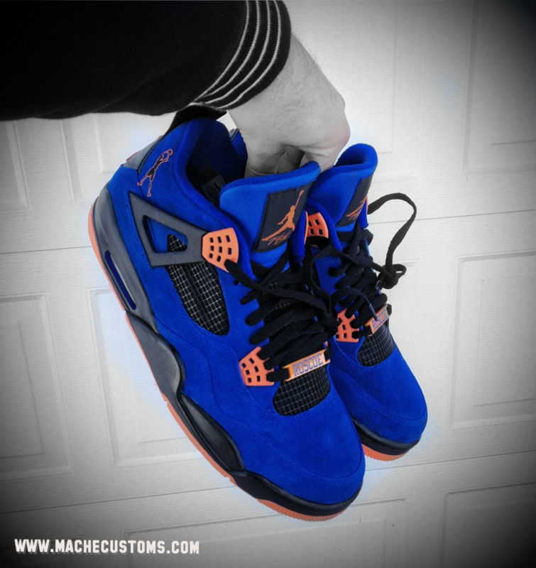 Air Jordan IV 4 Ball Don't Lie Rasheed Wallace by Mache Custom Kicks (1)