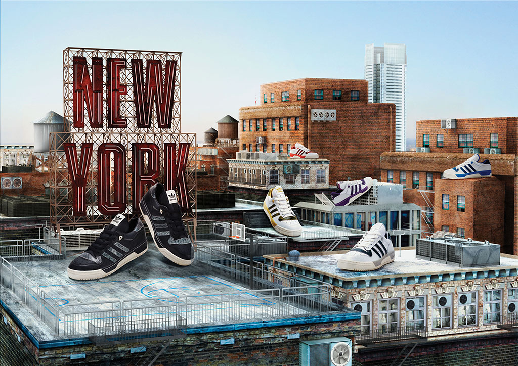 adidas Originals SoHo Store 10th Anniversary - NY Rivalry Lo