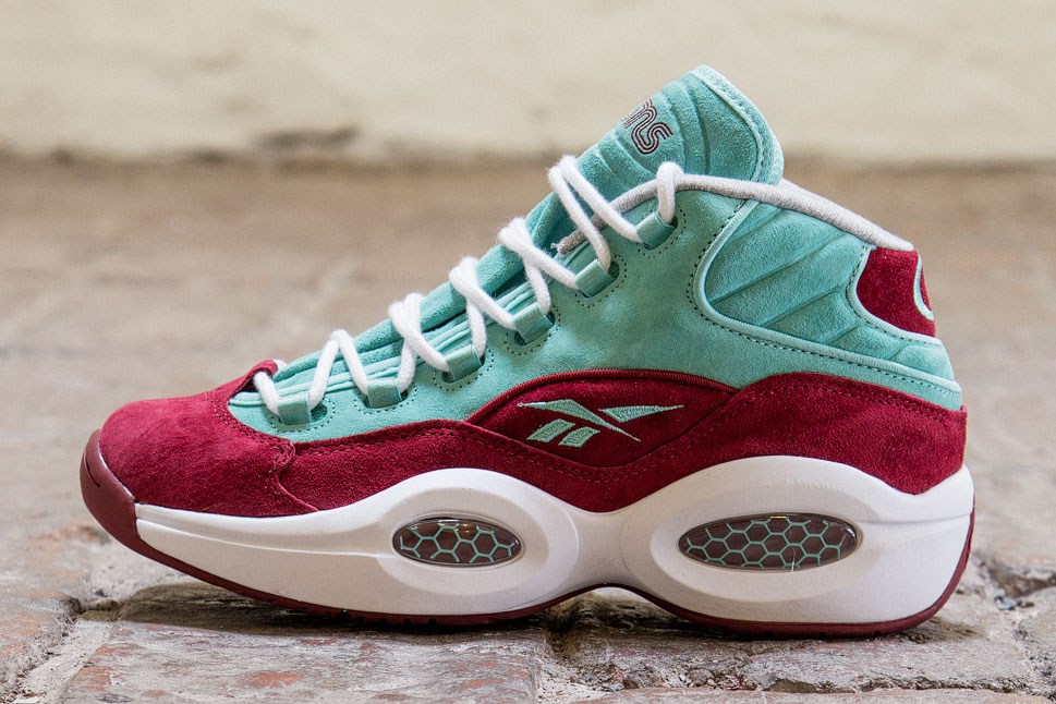 Reebok question shop mid marron