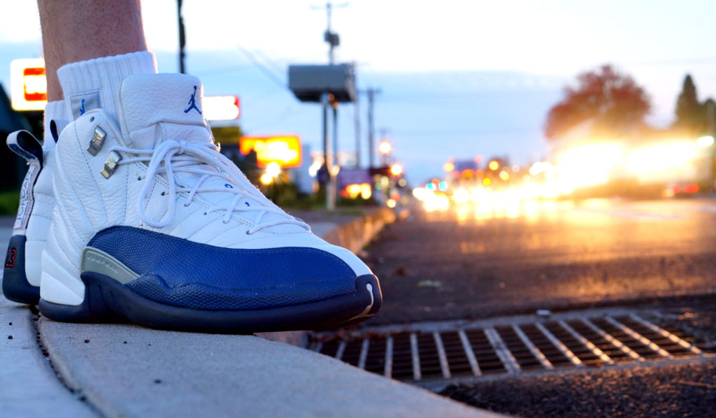 DRUMattX in the 'French Blue' Air Jordan XII 12 Retro