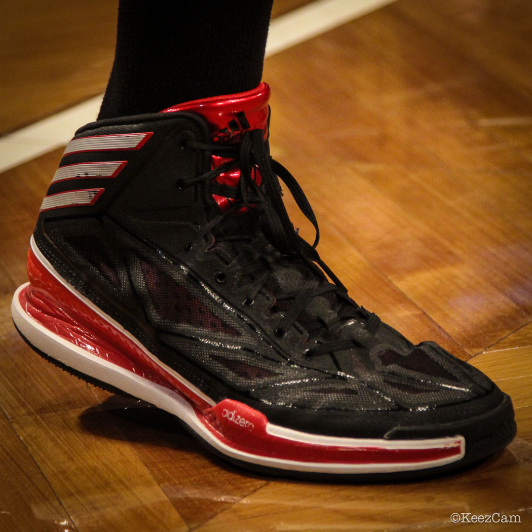 John Salmons wearing adidas Crazy Light 3