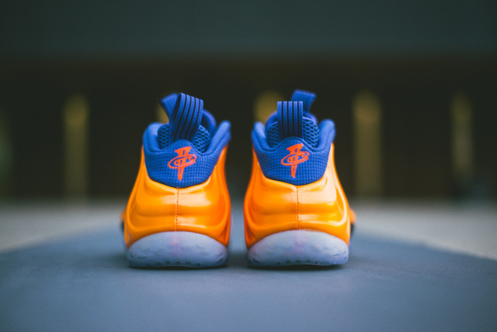 Royal blue cheap and orange foamposites