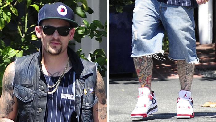 Joel Madden Wears \