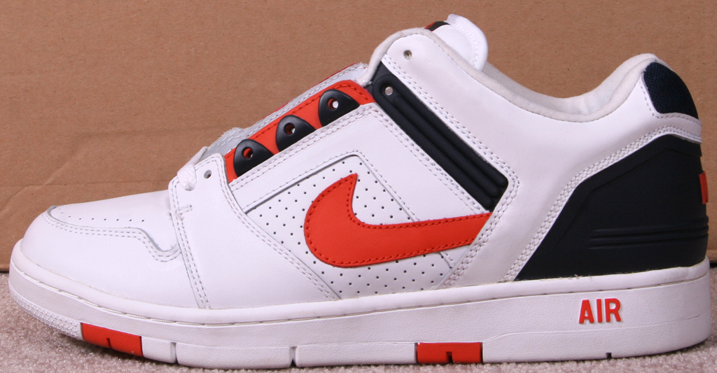 nike air force 2 red white blue