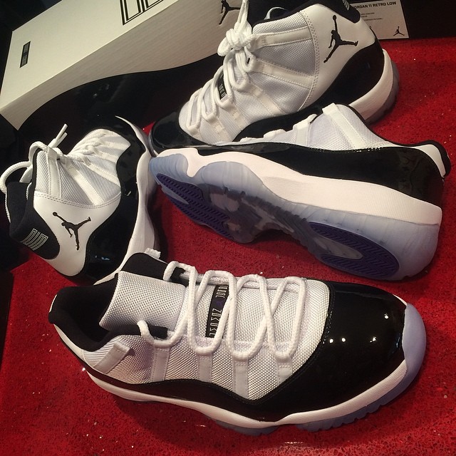 DJ Skee Picks Up Air Jordan XI 11 Low Concord