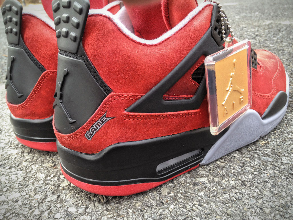 Air Jordan IV 4 Jesus Piece for The Game by Mache Custom Kicks (5)