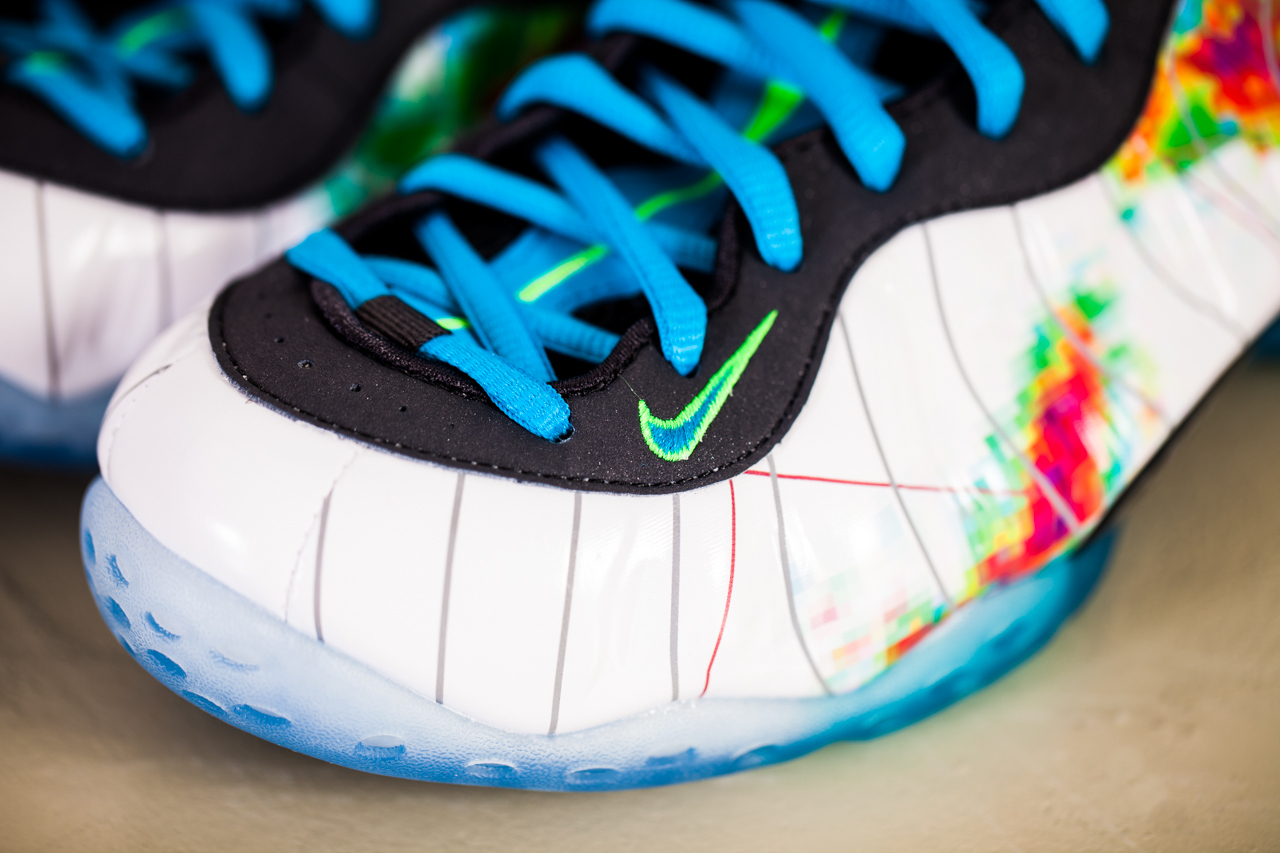 weatherman foamposite laces