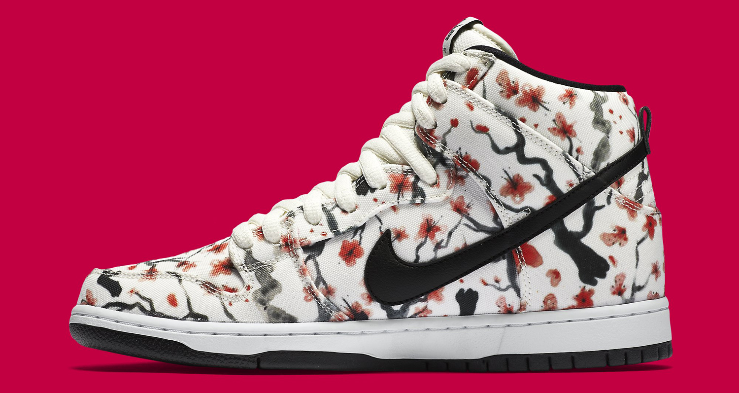 Cherry Blossoms Bloom on Nike SB Dunks 