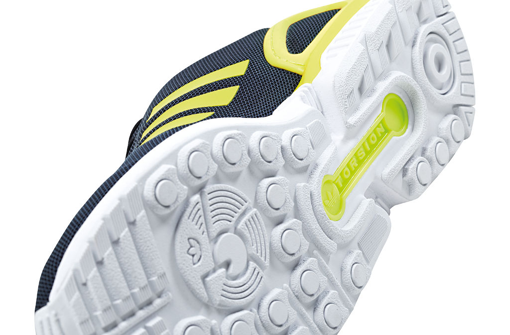 Zx flux clearance grey and yellow