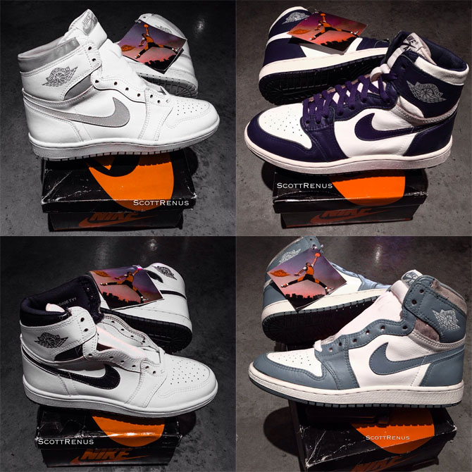 10 Reasons Sneaker Collectors Should Follow @ScottRenus on Instagram - Original Air Jordan 1s