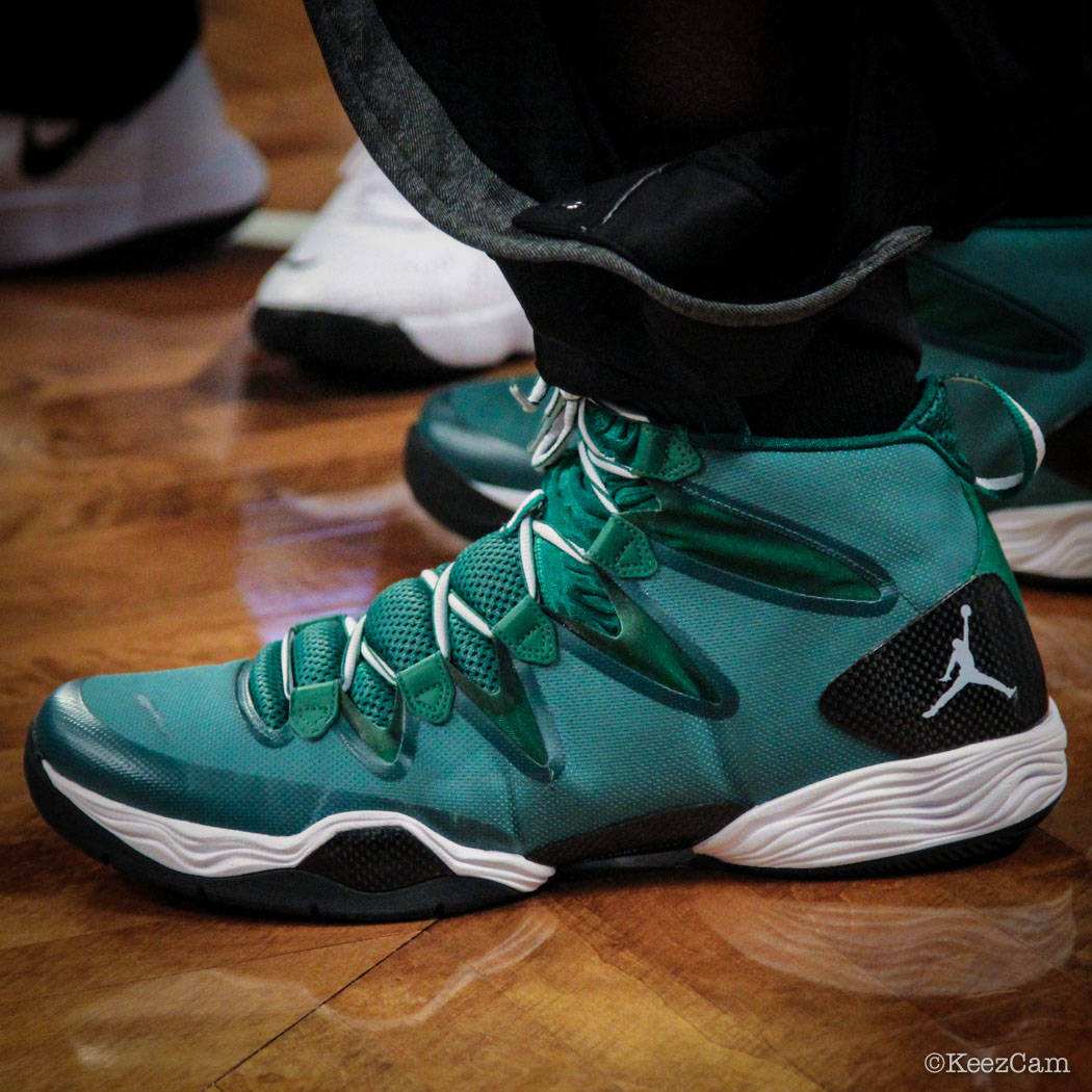 Gerald Wallace wearing Air Jordan XX8 28 SE PE