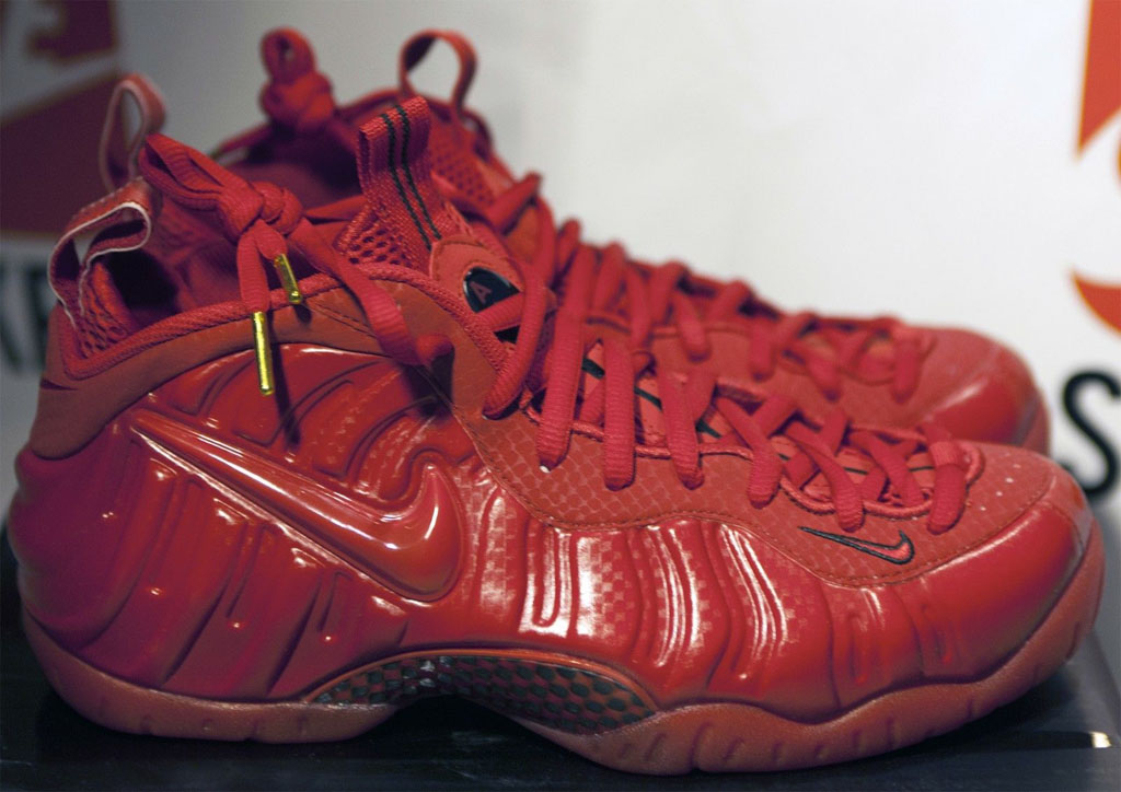 Nike's All-Red Foamposites Are a Week 