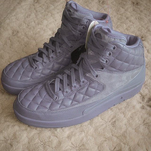 Air Jordan II 2 Quilted Cool Grey