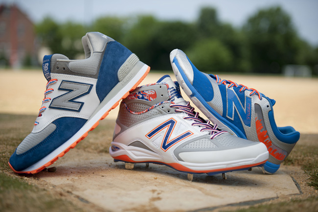 new balance orange baseball cleats