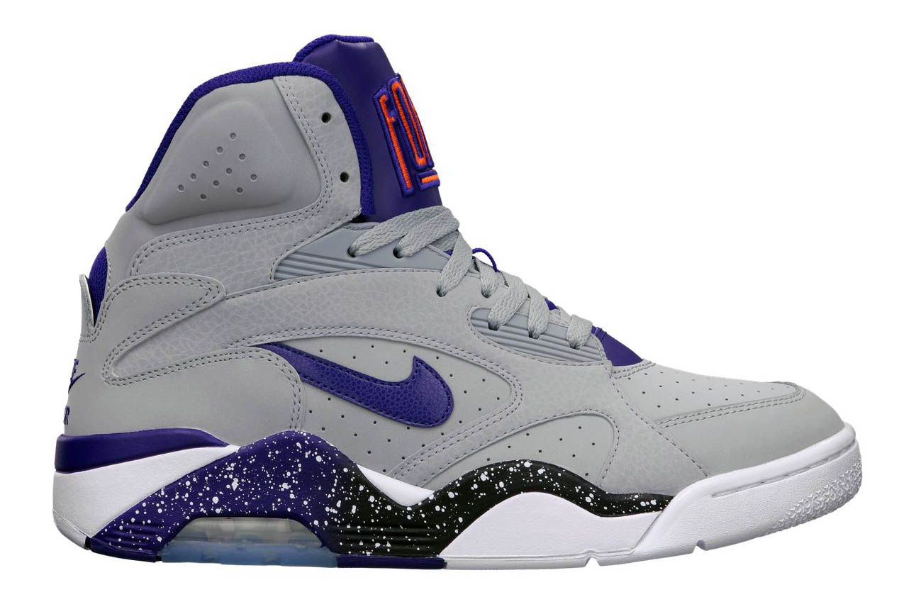 Nike Air Force 180 Mid Wolf Grey/Court Purple Now Available | Sole ...