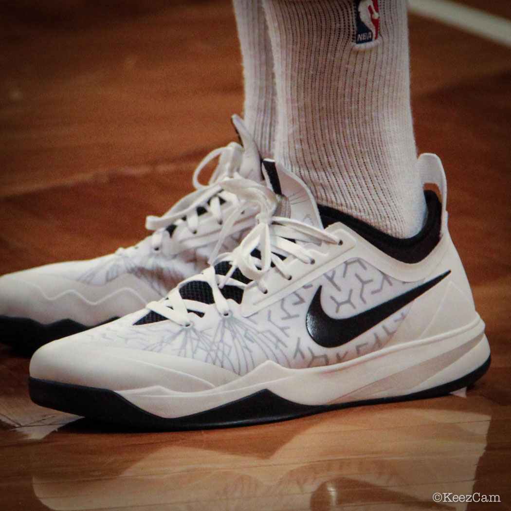 Andray Blatche wearing Nike Zoom Crusader