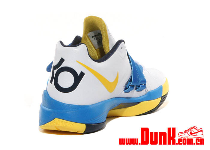 Nike Zoom KD IV White Tour Yellow Photo Blue Navy 473679-102 (5)