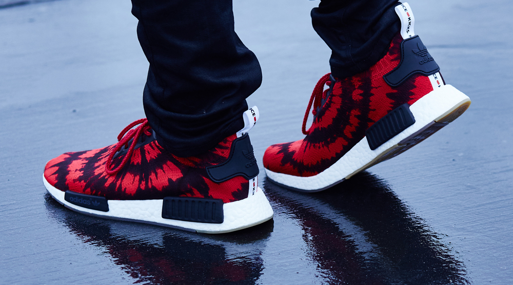 tie dye adidas shoes nmd