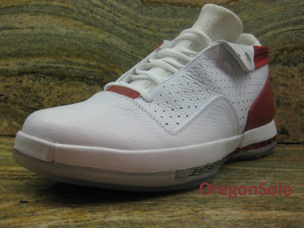 jordan 16 low white red