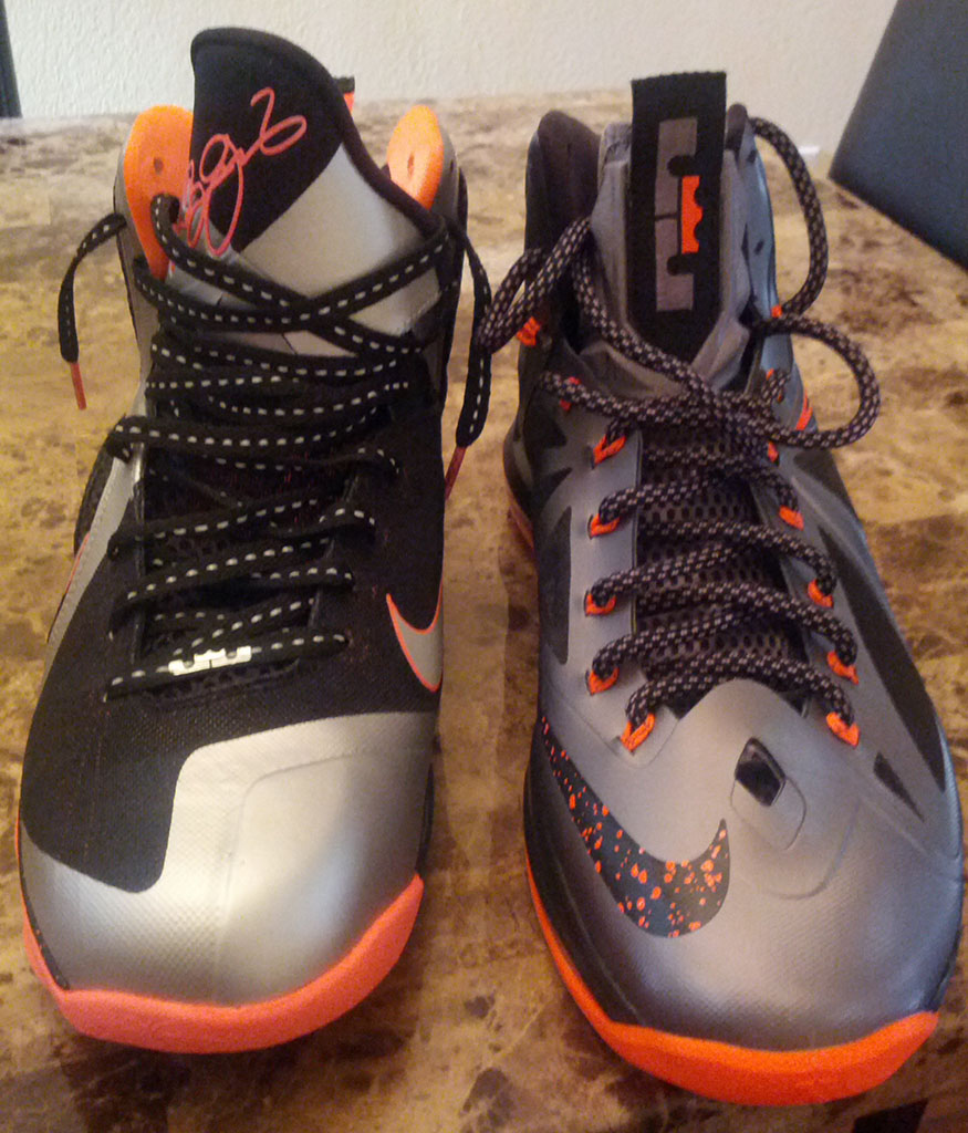 Nike LeBron X 10 Silver Black Orange Mango (17)