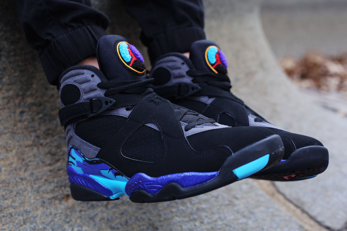 jordan 8's aqua