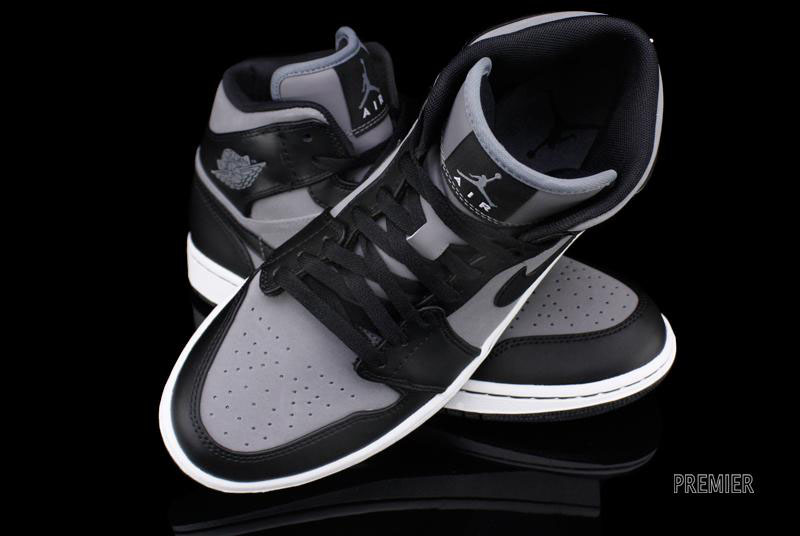 Air Jordan 1 Phat Cool Grey Black White 364770-023 (6)