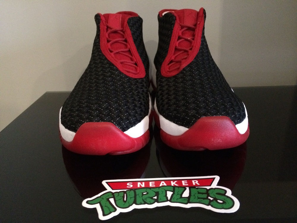 Air Jordan Future Bred Black/Red 3M (2)