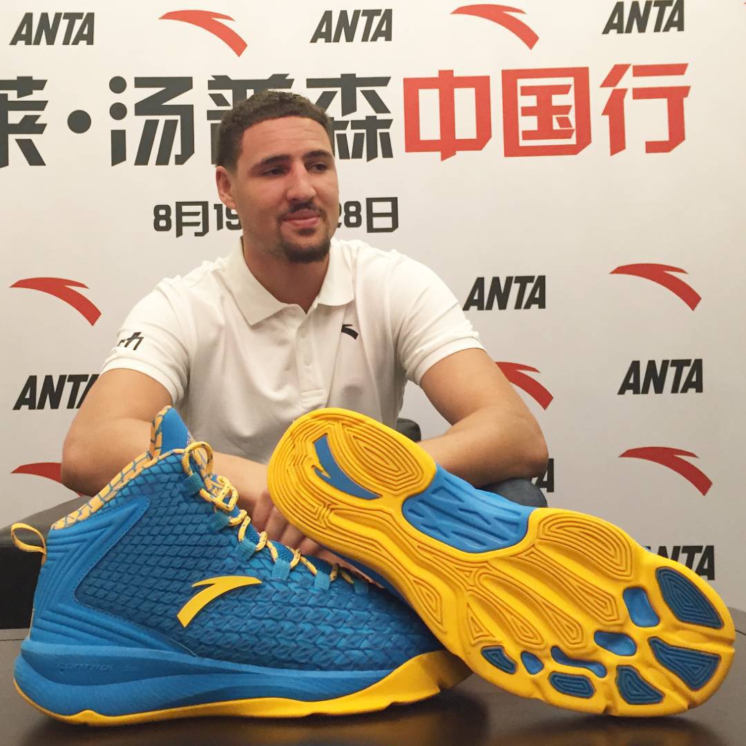 klay thompson signature