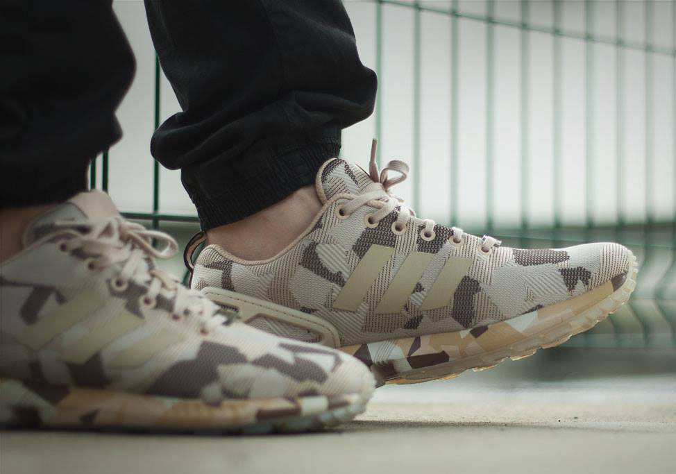 adidas zx flux brown