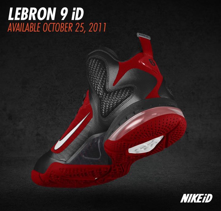 Nike LeBron 9 NIKEiD Mock-Ups