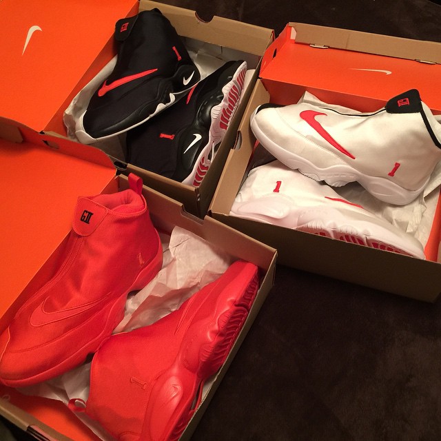 Gary Payton II's Oregon State Nike Air Zoom Flight The Glove PEs