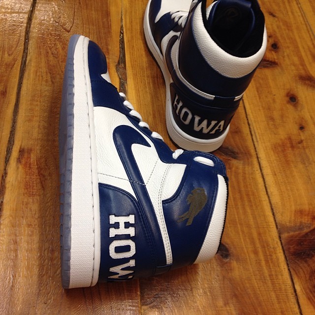 Diddy's 'Howard University' Air Jordan 1 by Relevant Customs (4)