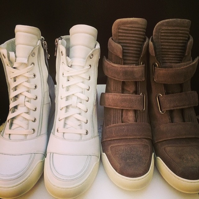 Chad Johnson Picks Up Balmain Sneakers