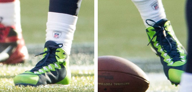 Earl Thomas Wears 'Seahawks' Jordan Super.Fly 3 Cleats (2)