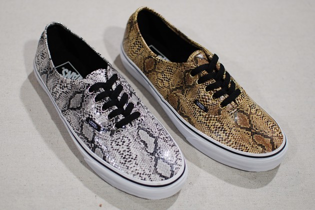 snakeskin vans mens