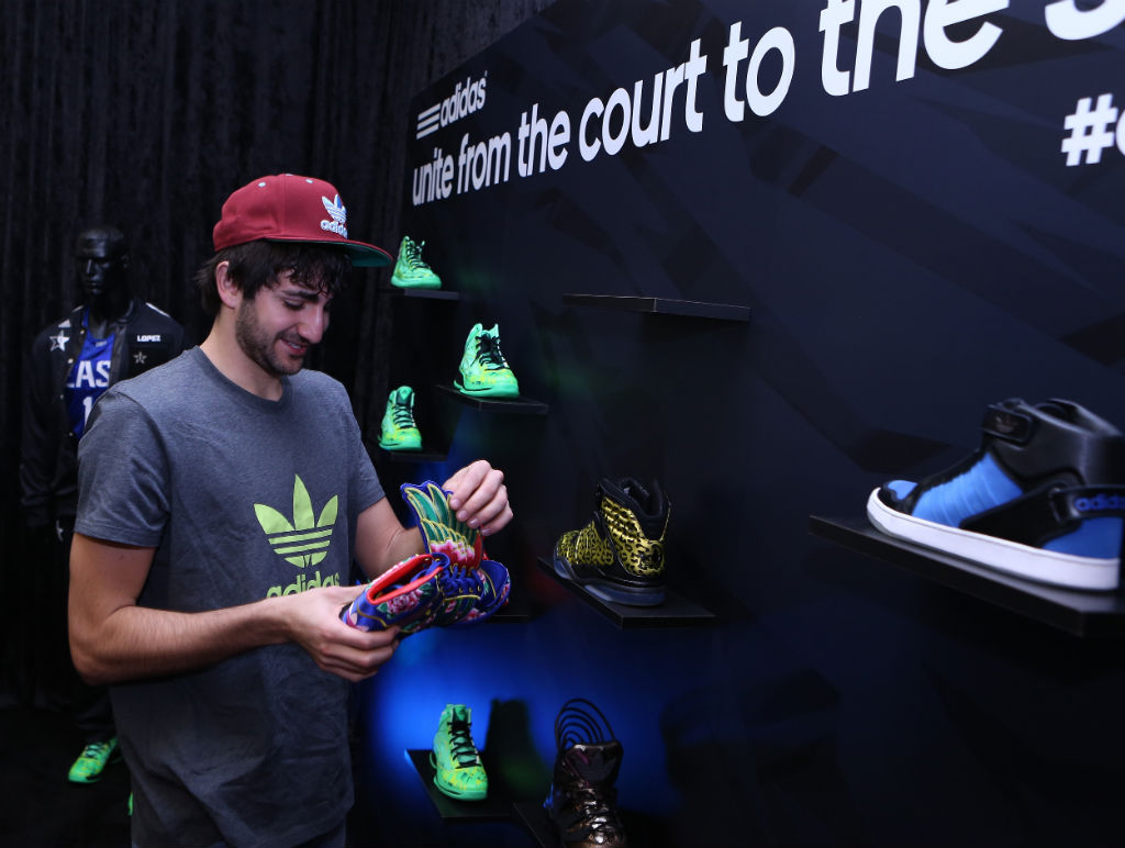 adidas Basketball Athletes Celebrate NBA All-Star // Ricky Rubio (3)