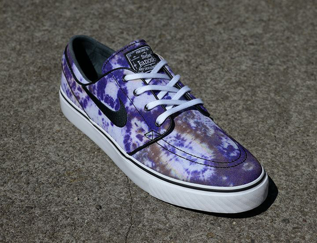 nike sb stefan janoski canvas slip tie dye