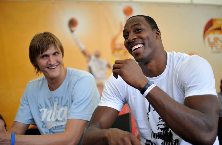 Dwight Howard's adidas European Tour Continues in Moscow