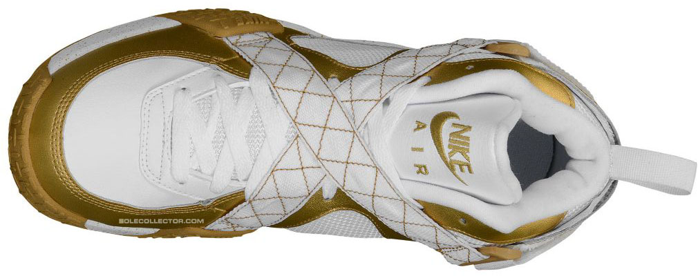 nike air raid metallic gold