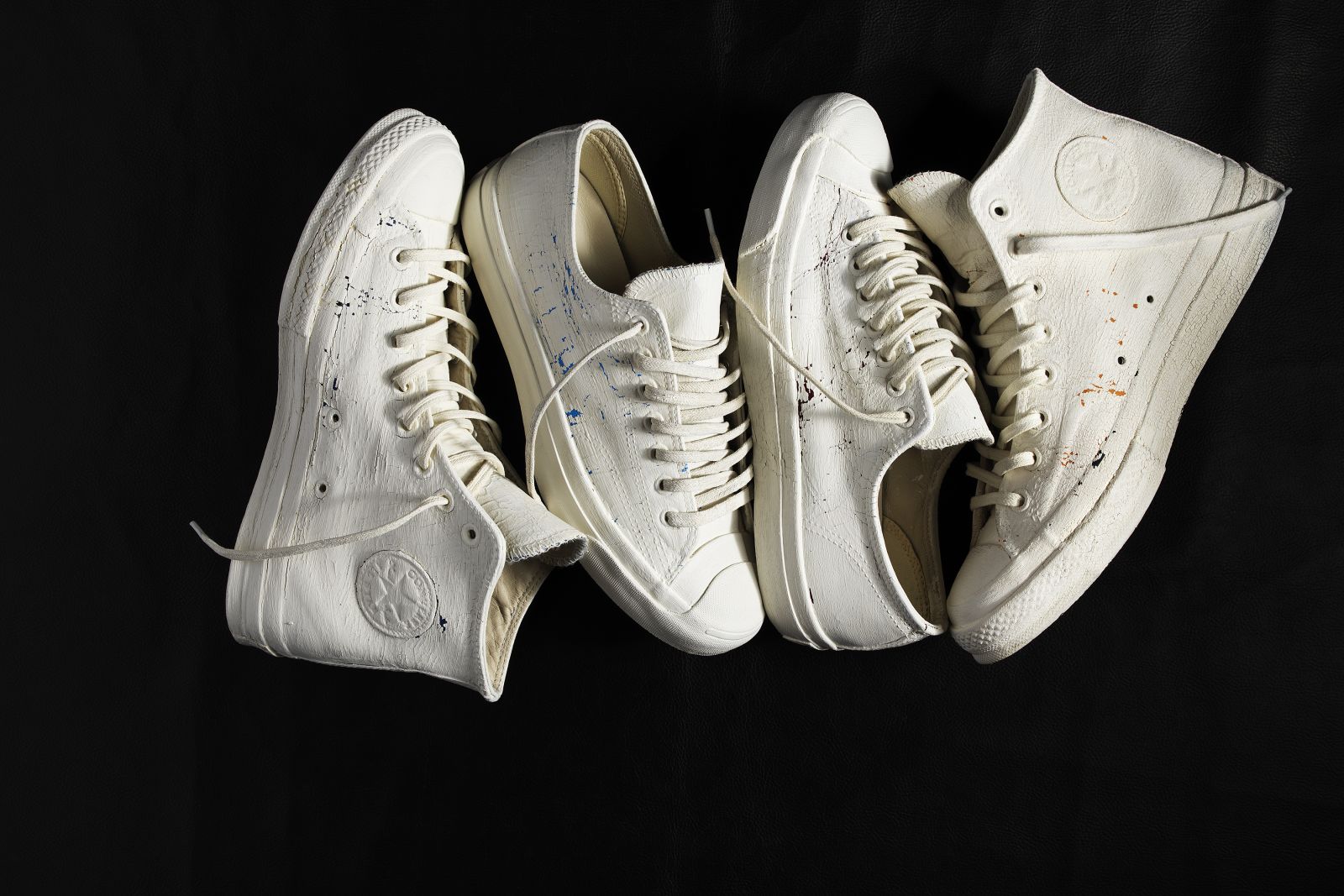 Margiela store painted converse